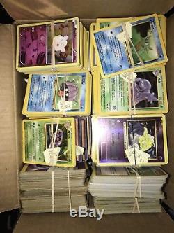 Pokemon Card Lot Over 1000 Cards Base Set To Recent Holos Rares Huge Lot