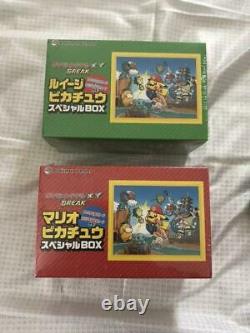 Pokemon Card Mario Pikachu Luigi Pikachu Special Box Set Kyoto Open Memorial