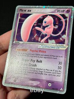 Pokemon Card Mew ex Holon Phantoms 100/110 Ultra Rare HOLO
