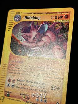 Pokemon Card Nidoking Aquapolis H18/H32 Holo Rare