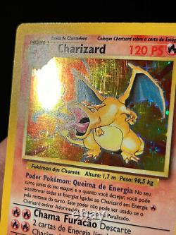 Pokemon Card PORTUGUESE Charizard Base Set 4/102 Holo Rare