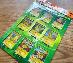 Pokemon Card Pikachu World Collection 2010 Japan Release Promo Holo Sealed