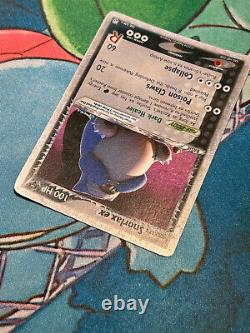 Pokemon Card Rocket's Snorlax ex Team Rocket Returns 104/109 Holo Rare SWIRL