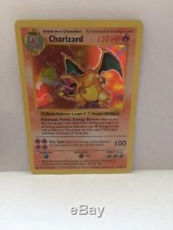 Pokemon Card Shadowless Base Set Charizard 4/102 Holo & Venusaur 15/102 Rare LP