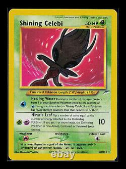 Pokemon Card Shining Celebi Neo Destiny 106/105 Secret Rare