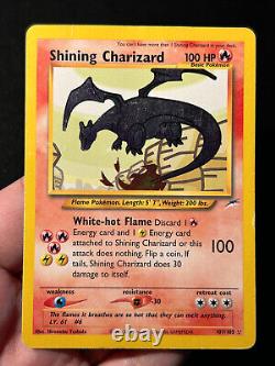 Pokemon Card Shining Charizard Neo Destiny 107/105 Secret Rare