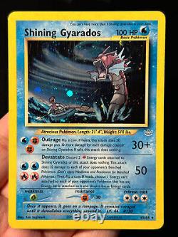 Pokemon Card Shining Gyarados Neo Revelation 65/64 HOLO Secret Rare