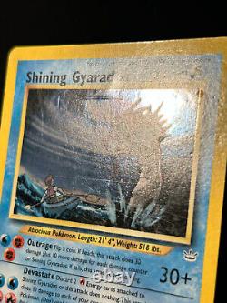 Pokemon Card Shining Gyarados Neo Revelation 65/64 HOLO Secret Rare