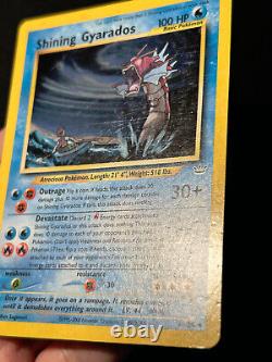 Pokemon Card Shining Gyarados Neo Revelation 65/64 HOLO Secret Rare