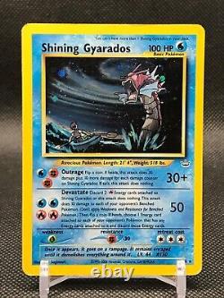 Pokemon Card Shining Gyarados Neo Revelation 65/64 Secret Holo Rare