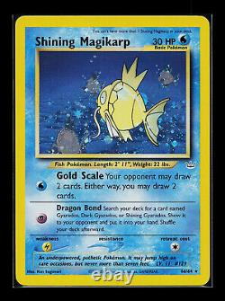 Pokemon Card Shining Magikarp Neo Revelation 66/64 HOLO Secret Rare