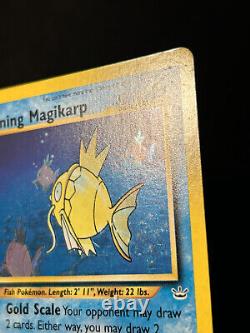Pokemon Card Shining Magikarp Neo Revelation Holo 66/64 Secret Rare SWIRL