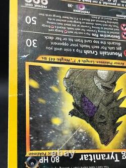 Pokemon Card Shining Tyranitar Neo Destiny 113/105 Secret Rare