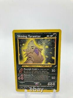 Pokémon Card Shining Tyranitar (Secret Rare) 113/105 LP Neo Destiny