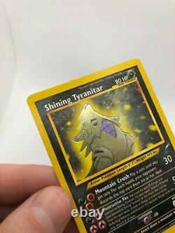 Pokémon Card Shining Tyranitar (Secret Rare) 113/105 LP Neo Destiny