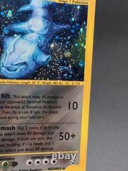 Pokemon Card Steelix H23/H32 Aquapolis Holo Rare WOTC Vintage Set SWIRL! LP+