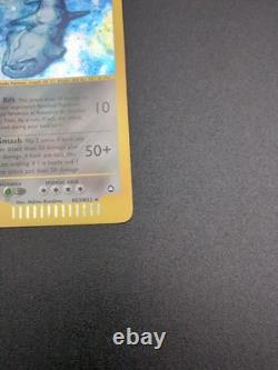 Pokemon Card Steelix H23/H32 Aquapolis Holo Rare WOTC Vintage Set SWIRL! LP+