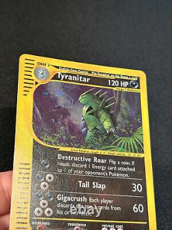 Pokemon Card Tyranitar Aquapolis H28/H32 Holo Rare