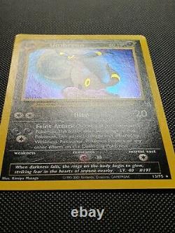 Pokemon Card Umbreon 13/75 Neo Discovery Holo Rare Near Mint
