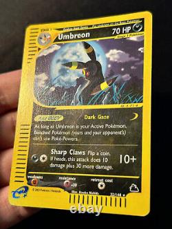 Pokemon Card Umbreon Skyridge 32/144 Reverse HOLO Rare