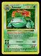 Pokemon Card Venusaur Base Set (shadowless) 15/102 Holo Rare