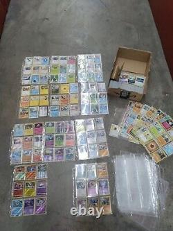 Pokemon Card lot mixed 700+ holos, rares, Commons and collectible see pictures