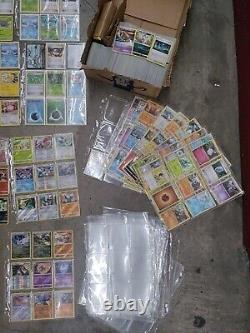 Pokemon Card lot mixed 700+ holos, rares, Commons and collectible see pictures