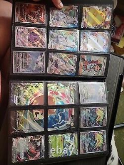 Pokemon Cards Binder Collection Charizard Pikachu V Max V Holo Rare Revers