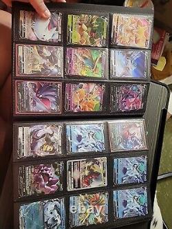 Pokemon Cards Binder Collection Charizard Pikachu V Max V Holo Rare Revers