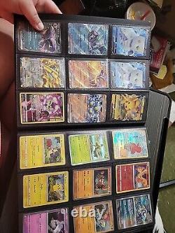 Pokemon Cards Binder Collection Charizard Pikachu V Max V Holo Rare Revers