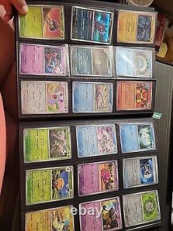 Pokemon Cards Binder Collection Charizard Pikachu V Max V Holo Rare Revers