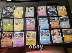 Pokemon Cards Binder Collection Charizard Pikachu V Max V Holo Rare Revers