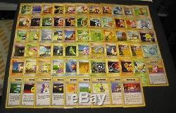 Pokemon Cards COMPLETE 1st Edition Base Set Rare/Uncommon/Common/Energy 17-102