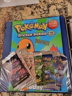 Pokemon Cards Collection 355 Cards! Binder WOTC RARE 1996 1998 1999 2000 Vintage