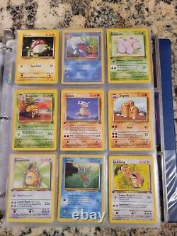 Pokemon Cards Collection 355 Cards! Binder WOTC RARE 1996 1998 1999 2000 Vintage