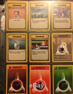 Pokemon Cards Complete Base Set No Charizard Vintage 101/102 Holographic Rares
