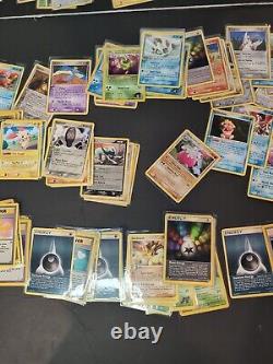 Pokemon Cards Lot Of 263 ALL RARE Non-Holo WOTC Era NM-LP TCG Value $560