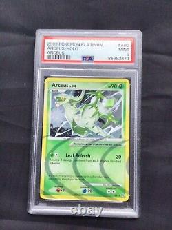 Pokemon Cards Platinum Arceus Rare Holo Arceus AR2 PSA 9