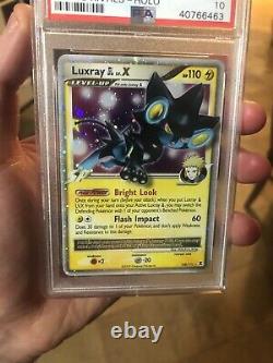 Pokemon Cards Rising Rivals Rare Holo Luxray GL LV. X 109/111 PSA 10 GRAIL
