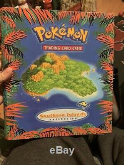 Pokemon Cards, Southern Islands Complete Set, 18/18, In Folder, WOTC, RARE, NM/Mint