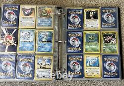 Pokemon Cards VINTAGE Rare Collection Binder