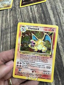 Pokemon Cards VINTAGE Rare Collection CHARIZARD Holo WOTC 1999 Era UNIQUE Lot