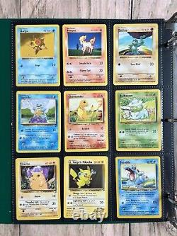 Pokemon Cards VINTAGE Rare Collection binder Holo WOTC 1999 Era PREMIUM Lot