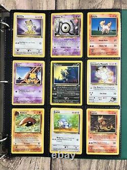 Pokemon Cards VINTAGE Rare Collection binder Holo WOTC 1999 Era PREMIUM Lot