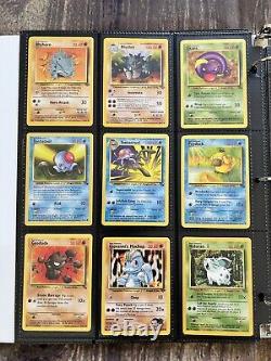 Pokemon Cards VINTAGE Rare Collection binder Holo WOTC 1999 Era PREMIUM Lot