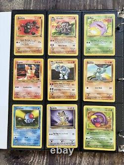 Pokemon Cards VINTAGE Rare Collection binder Holo WOTC 1999 Era PREMIUM Lot