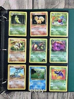 Pokemon Cards VINTAGE Rare Collection binder Holo WOTC 1999 Era PREMIUM Lot