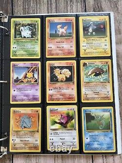 Pokemon Cards VINTAGE Rare Collection binder Holo WOTC 1999 Era PREMIUM Lot