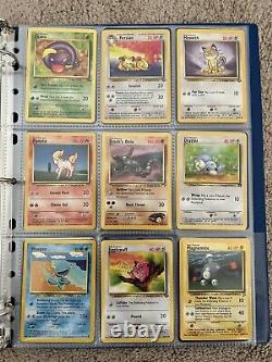 Pokemon Cards VINTAGE Rare Collection lot binder Holo WOTC 1999 Christmas Gift