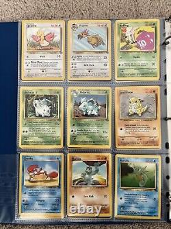 Pokemon Cards VINTAGE Rare Collection lot binder Holo WOTC 1999 Christmas Gift